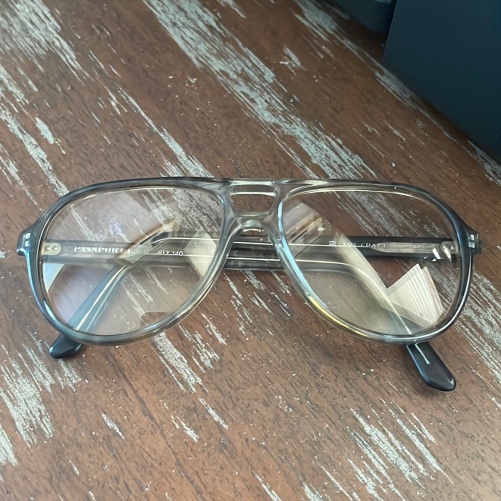Artcraft vintage Passport Gull Grey eyeglasses